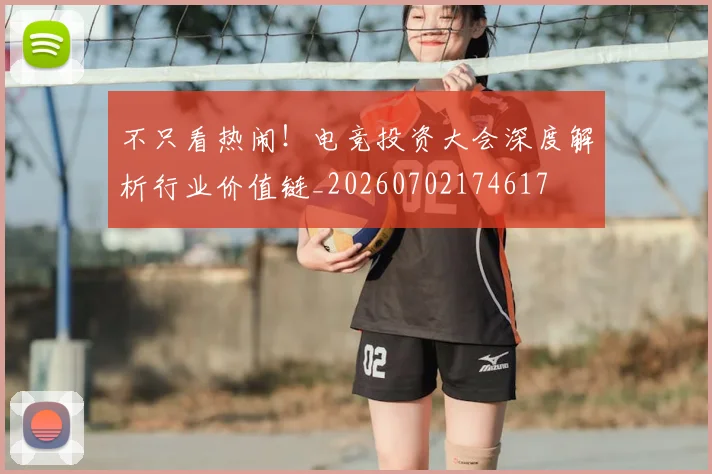 不只看热闹！电竞投资大会深度解析行业价值链_20260702174617